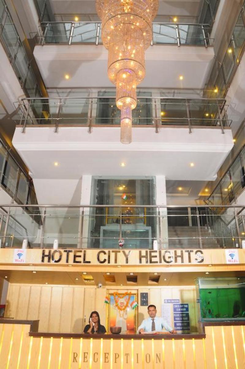 Hotel City Heights Neu-Delhi Exterior foto